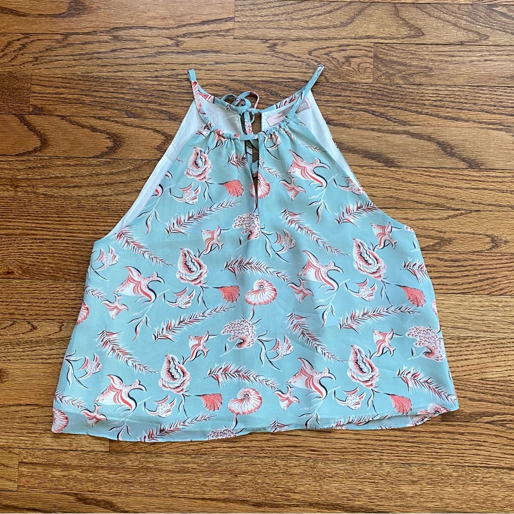 Turquoise Swing Tank Top